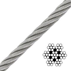 1/16" x 2500' 7x7 Galvanized Aircraft Cable