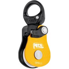 Petzl SPIN L1 Swivel Single Pulley - Yellow