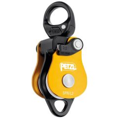 Petzl SPIN L2 Swivel Double Pulley - Yellow